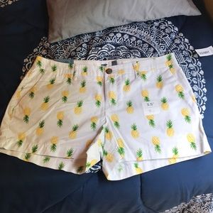 NWT Pineapple Shorts